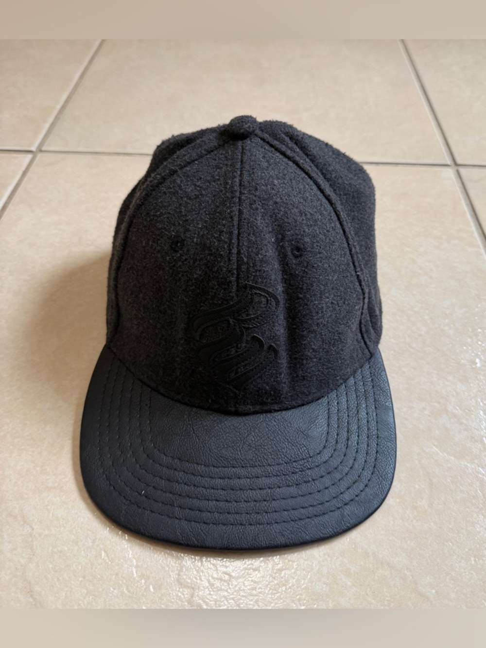 Rocawear Classics Cap One Size Wool Blend Hat Grey Black